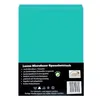 Microfaser Spannbettlaken 140x200 cm - 160x200 cm Türkis Produktbild-Vorschau 4