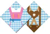 20 serviettes de table  Dirndl & Lederhose Voir les images du produit 2