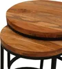 byLIVING Selma dvoumístný stůl, šířka 50 a 40 cm, akácie, Náhled obrázku produktu 5