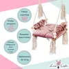Hojdačka Love Gifts® - detská hojdačka 3-7 rokov z dreva, Náhľad obrázku produktu 5
