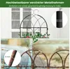 GOPLUS Rankgitter Metall 2er-Set, Sichtschutz Garten, 220 Produktbild-Vorschau 5