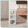 Relaxdays Kastorganizer, 3-delig, wit Productafbeelding-voorbeeld 3