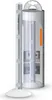 A silver LED light stick with a white base, shown in front of its packaging. Podgląd zdjęcia produktu