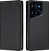 Litchi Leder Handyhülle für Tecno Pova 5 Wallet Produktbild-Vorschau 2