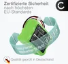 CELLONIC 1x Akku für Haustechnik Kompatibel mit Visonic Produktbild-Vorschau 3
