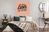 MuchoWow® Poster Sommer - Rosa - Schwarz 100x100 cm - Produktbild-Vorschau 4
