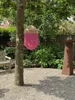 Van der Leeden Laterne PINK Jute Natur/Fuchsia | Ø 34cm H Produktbild-Vorschau 4