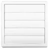 airRoxy PPZ 120 store plastique 170x170 mm, blanc Voir les images du produit 1
