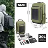 ROCKBROS Sac à dos solaire avec panneau solaire Sac à Voir les images du produit 6