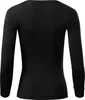 Langarm-T-Shirt für Frauen, 100% Baumwolle, unbedruckt, Produktbild-Vorschau 5