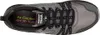 Top-down view of a gray and black hiking shoe. Voir les images du produit