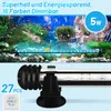 Yakimz 48cm LED Aquarium Beleuchtung Aquariumleuchte RGB Produktbild-Vorschau 3
