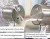 Unold STEEL FLEX Akku Ventilator 86705 | leise & kabellos – Produktbild-Vorschau 5