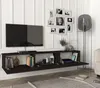 Hängendes TV Lowboard Hängend Damla mit 3 Türen in Produktbild-Vorschau 3