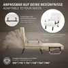 Fotel wypoczynkowy ML-Design z funkcją łóżka, fotel 3 w 1 z Podgląd zdjęcia produktu 5