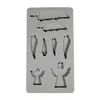 Rayher Silikon Gießform Engel + Flügel, 26x14,5x1cm, 8 Produktbild-Vorschau 3