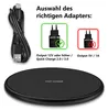 QI Induktive Ladestation 15W  für Samsung Galaxy S25 S24 Produktbild-Vorschau 7
