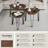 tectake® Beistelltisch-Set Torquay Produktbild-Vorschau 2