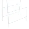Vešiak na oblečenie 59x35x150 cm biely Náhľad obrázku produktu 4