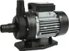 A black and gray electric pump with ribbed hoses on a white background. Produktbild-Vorschau