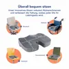 Sitzkissen orthopädisch - Memory Foam Gel - Ergonomisches Produktbild-Vorschau 5