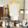 Toilettendeckel D Form WC-Sitze, Kurzer Toilettensitz mit Produktbild-Vorschau 5