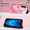 Tecno Pova Neo 2 Hülle, Marmor Motiv Kunstleder Tasche Produktbild-Vorschau 3