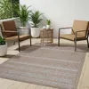 An outdoor patio scene with furniture and plants. Náhľad obrázku produktu
