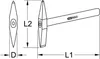 KS Tools 964.2021, Edelstahl, Glasfaser, 34 cm, 1 Stück(e) Produktbild-Vorschau 4