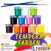 Creative Deco Tempery Zestaw Farb Plakatowych | 20 ml x12 Podgląd zdjęcia produktu 1