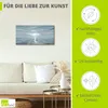 ARTland Leinwandbild Eisblaues Meer Größe: 40x20 cm Produktbild-Vorschau 2