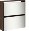 vidaXL Scarpiera con specchio 5 scomparti rovere marrone Anteprima dell’immagine prodotto 5