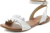 LASCANA Sandale Sommerschuh weiß Größe 44 Produktbild-Vorschau 1