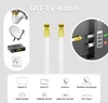 deleyCON HQ 20m Sat Koaxial Kabel 130dB - 4-Fach geschirmt Produktbild-Vorschau 5