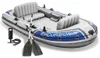 INTEX Schlauchboot mit Rudern und Pumpe Excursion 4 Set Produktbild-Vorschau 5