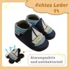 MEJALE® Baby Krabbelschuhe aus Echtleder, weiche Produktbild-Vorschau 4