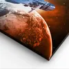 Bild auf Leinwand - Leinwandbild - Kosmos Sputnik - 70x70cm Produktbild-Vorschau 5