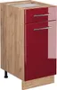 Küchenunterschrank Vicco Fame-Line Bordeaux Hochglanz 40 cm Produktbild-Vorschau 1