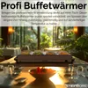 Steinborg Edelstahl Buffetwärmer Speisewärmer | 5 Produktbild-Vorschau 2