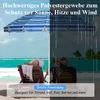 GOPLUS Sonnenschirm, Gartenschirm mit Kippbare Klappstange, Produktbild-Vorschau 4
