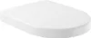 A white toilet seat lid is shown from a diagonal angle against a white background. Anteprima dell’immagine prodotto