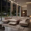 MUFFO Ecksofa U-Form WILD MAXI U2 mit Schlaffunktion Produktbild-Vorschau 2