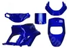 Kit de carrocería azul metálico de 5 piezas para MBK Vista previa de la imagen del producto 1