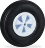 Ruota per carriola Relaxdays 3.50-6, gomma piena, cerchione Anteprima dell’immagine prodotto 1