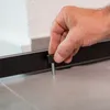 Schiebetür Glas Tür Glasschiebetür gerahmt schwarz klarglas Produktbild-Vorschau 4
