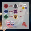 Set da poker Premium 500 fiches da 11,5 g con nucleo in Anteprima dell’immagine prodotto 3