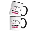 Mutter von 3 Kindern Tasse Schwarz Lustig Energielos Tank Produktbild-Vorschau 2