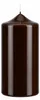 Lackkerzen Stumpenkerzen Chocolate Schokolade 150 x Ø 80 Produktbild-Vorschau 1