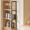 SoBuy NSR13-N Armoire haute Étagère de niche avec 3 tiroirs Voir les images du produit 8