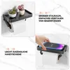 Badezimmer Papierhalter Wandmontage, Schwarz Aluminium, Produktbild-Vorschau 5